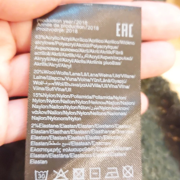 Only wool blend Sweater size S - Picture 4 of 6